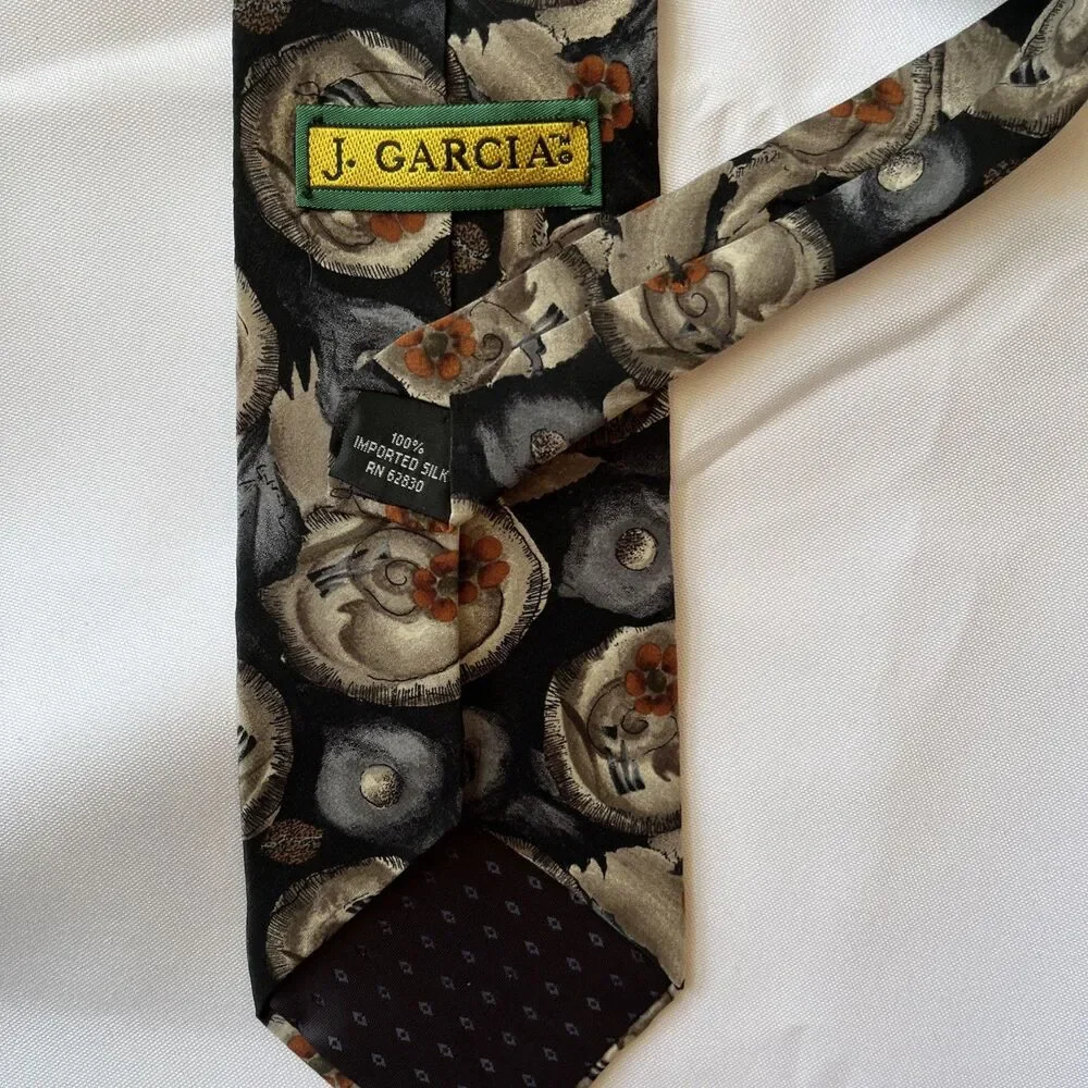 J Garcia Silk Ties Lot of 3 Abstract Patterns